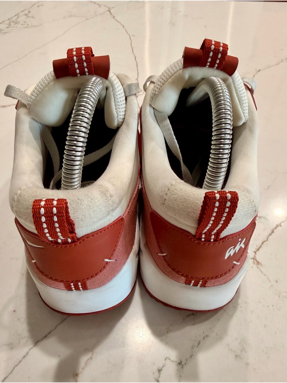 Nike Women's Air Max 90 Futura shoes "Red Stardust" size 8 - Picture 7 of 11